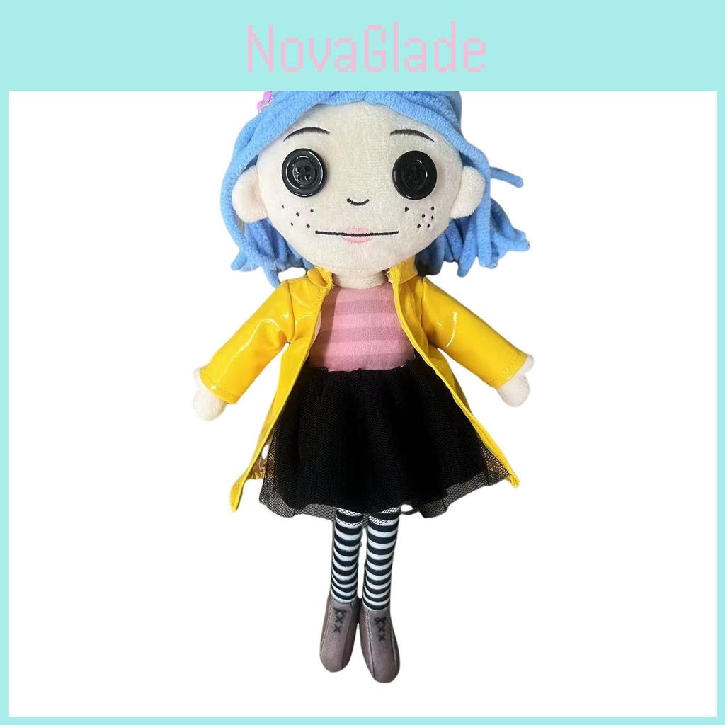 Coraline Figures Plush Set With Water Resistant Material For Festival And Display