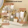 Transparent Drawer Style Makeup Box Large Capacity Multipurpose Cosmetics Organizer Dressing Table Desktop Storage Box