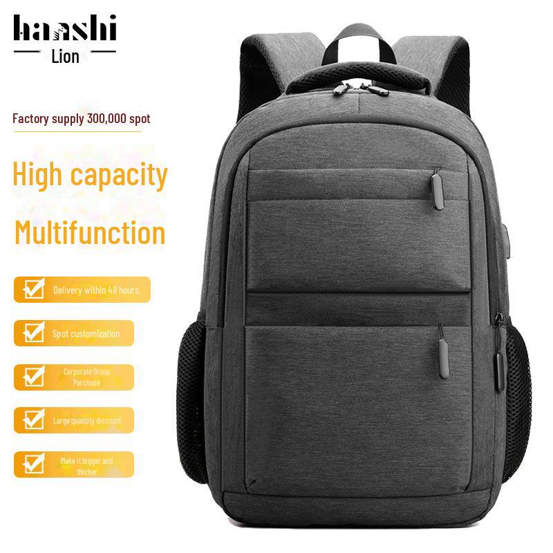 Мужской деловой рюкзак для поездок на работу — высококачественная дорожная, вместительная, водонепроницаемая сумка для ноутбука