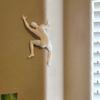 Climber Wall Decoration PVC Modern Adhesive Climbing Man Figurine Statue Sculpture Home Office Wall Art Ornament Climbing Enthusiasts Festival Gift