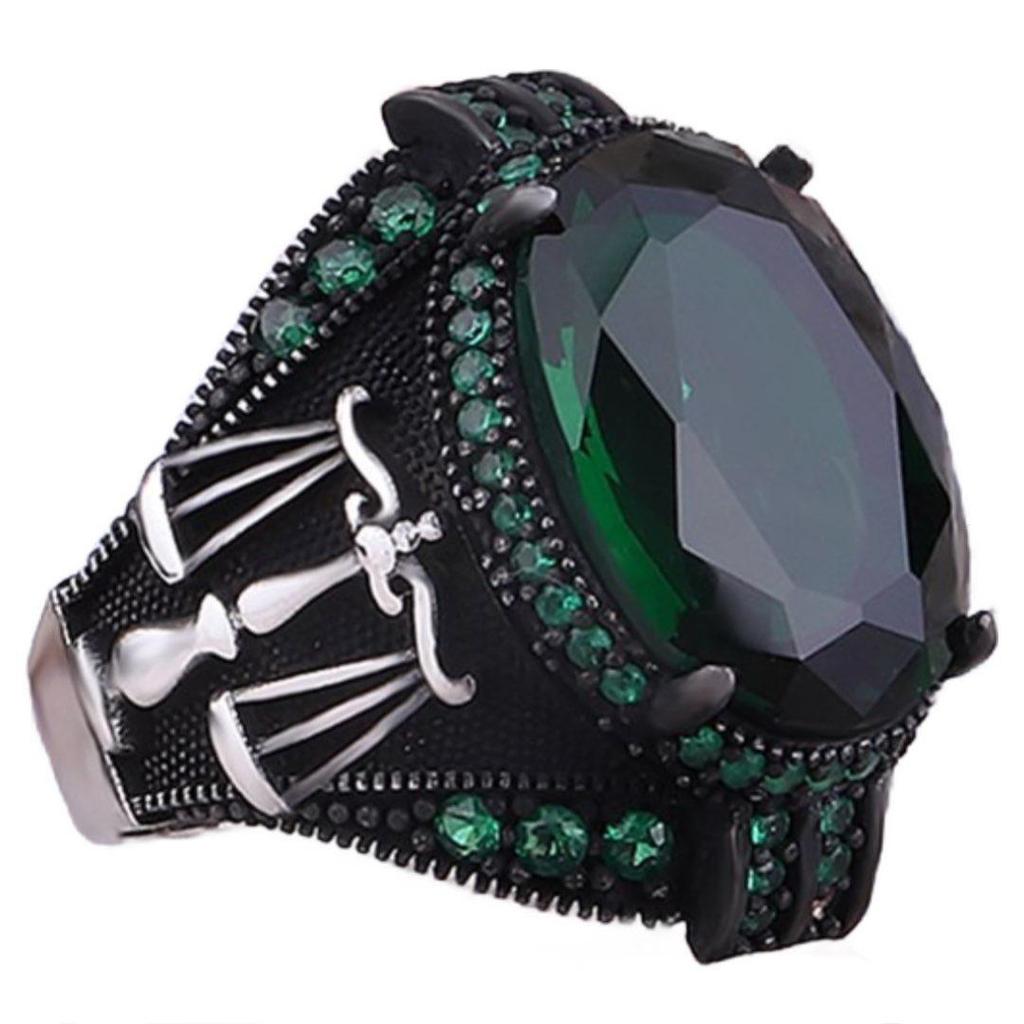 Мужское модное кольцо с выгравированным знаком зодиака Весы, аксессуар для него, стерлинговое серебро 925 пробы, мужские украшения