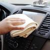 Ткань для чистки автомобиля из натуральной замши, замшевое впитывающее полотенце