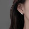Flower Stud Earrings Women's Niche Temperament Earrings Light Luxury High-end New Fashion Earrings