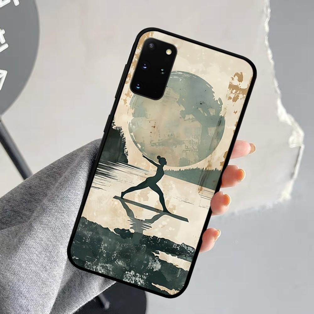 Чехол для телефона Йога для Samsung S 9 10 20 21 22 23 30 23 24 Plus Lite Ultra FE S10lite Fundas