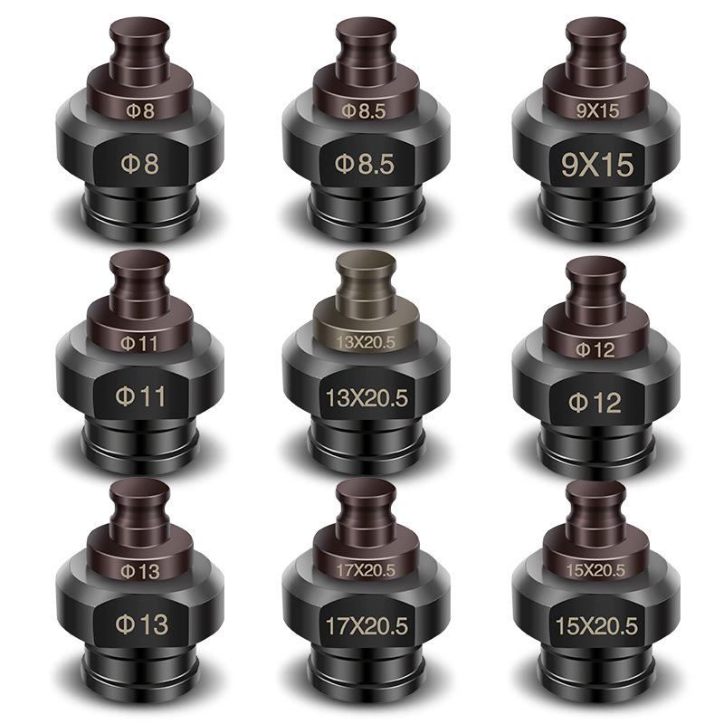 Электрический гидравлический пробивной станок - Круглый/Овальный пуансон для нержавеющей стали