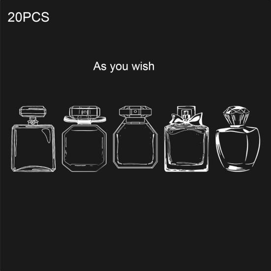 Прозрачные закладки из сухоцветов, набор для самостоятельного изготовления закладок из прессованных цветов, прозрачная бутылка желаний