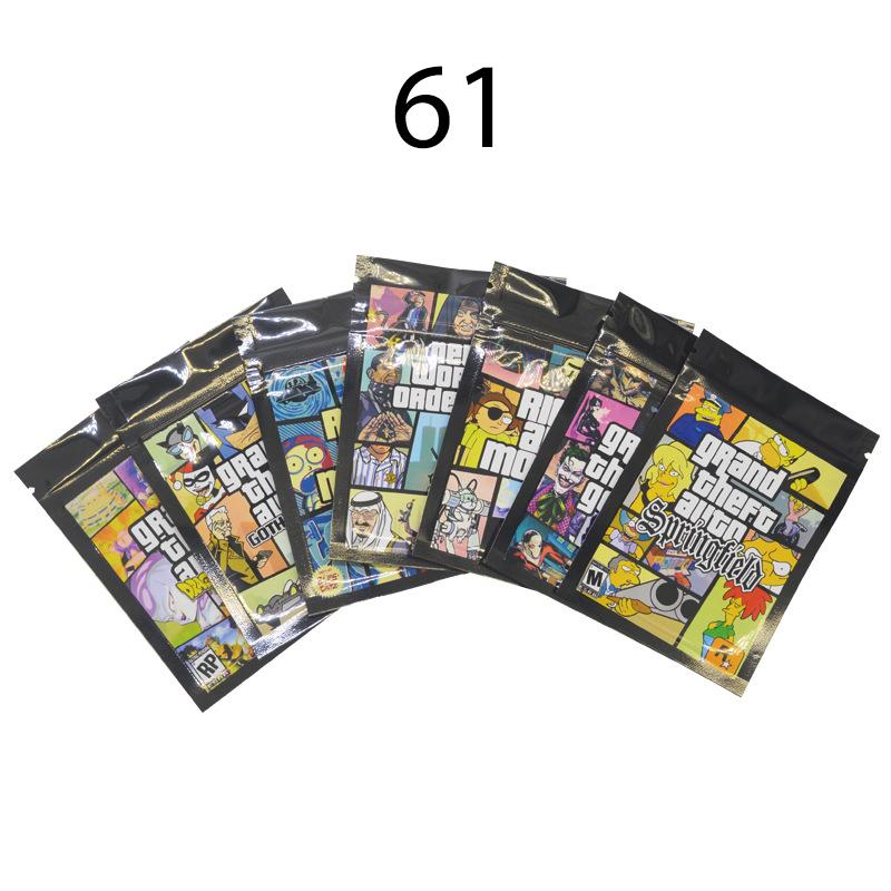 10 шт. самозапечатывающиеся пакеты, закрывающиеся маленькие конфеты, брелки, капсулы, упаковочные пакеты на молнии