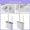Space-saving Wall-mounted Silicone Toilet Brush No Drilling Required For Bathrooms