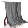 Retro Thousand Birds Grid Imitation Cashmere Scarf Long Warm Scarf Women'S Thickened Shawl Popular Versatile