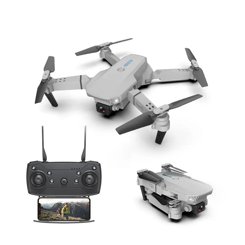 Новый FPV Дрон WiFi, Широкоугольная 4K HD Камера, Удержание Высоты, Складной Квадрокоптер с Пультом ДУ