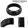 High Pressure Support Threaded Ring Transparent Monitoring Insert Easy Maintenance Monitor Filter Condition Easily