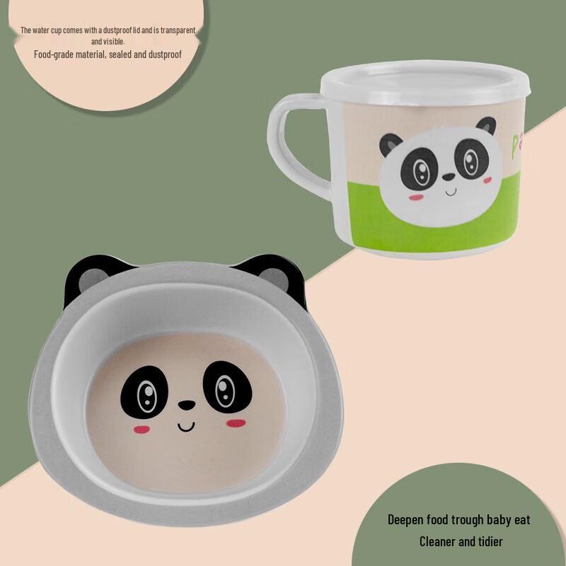 Детский набор посуды Panda