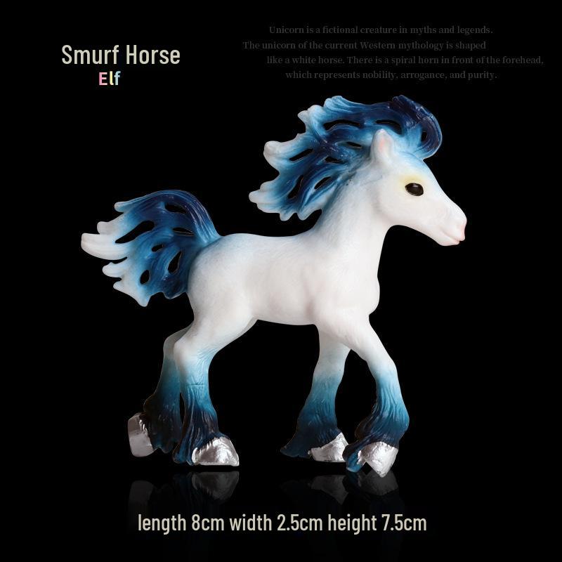 European Pegasus & Unicorn Figurine - Mythical Magic Creature Model