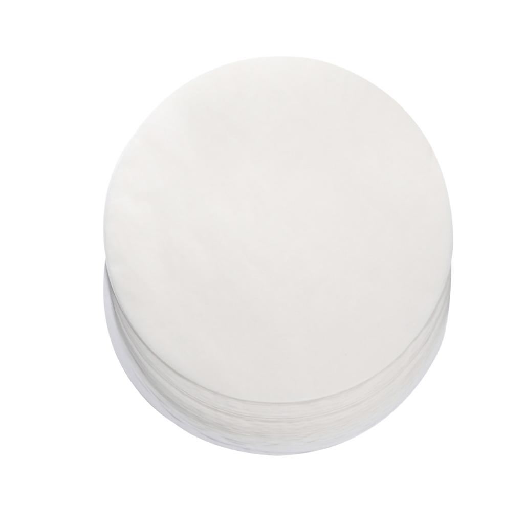 100Pcs Non Stick Round BBQ Paper Baking Sheets 10 Inch Barbecue Tin Foil Paper for Grill Line C