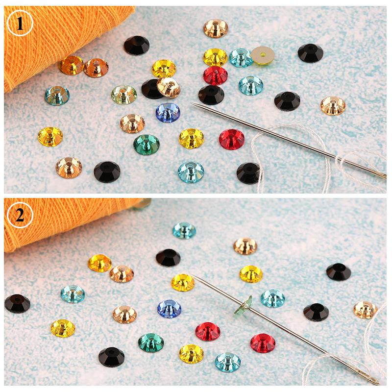 Горячая Распродажа Дрель Белое Плоское Дно Среднее Отверстие Дрель Guomao A Дрель Круглая Стеклянная Дрель Аксессуары Для Одежды Ювелирные Изделия Аксессуары