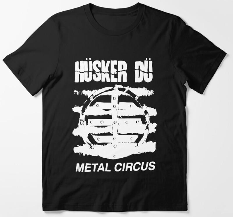 NEW Collection Husker Du Metal Circus Black Size S-2345XL Shirt