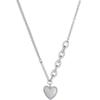 Metal Heart Pendant Necklace For Girls Women Charms Matching Sweater Neck Chain Necklaces Chokers Jewelry Gifts