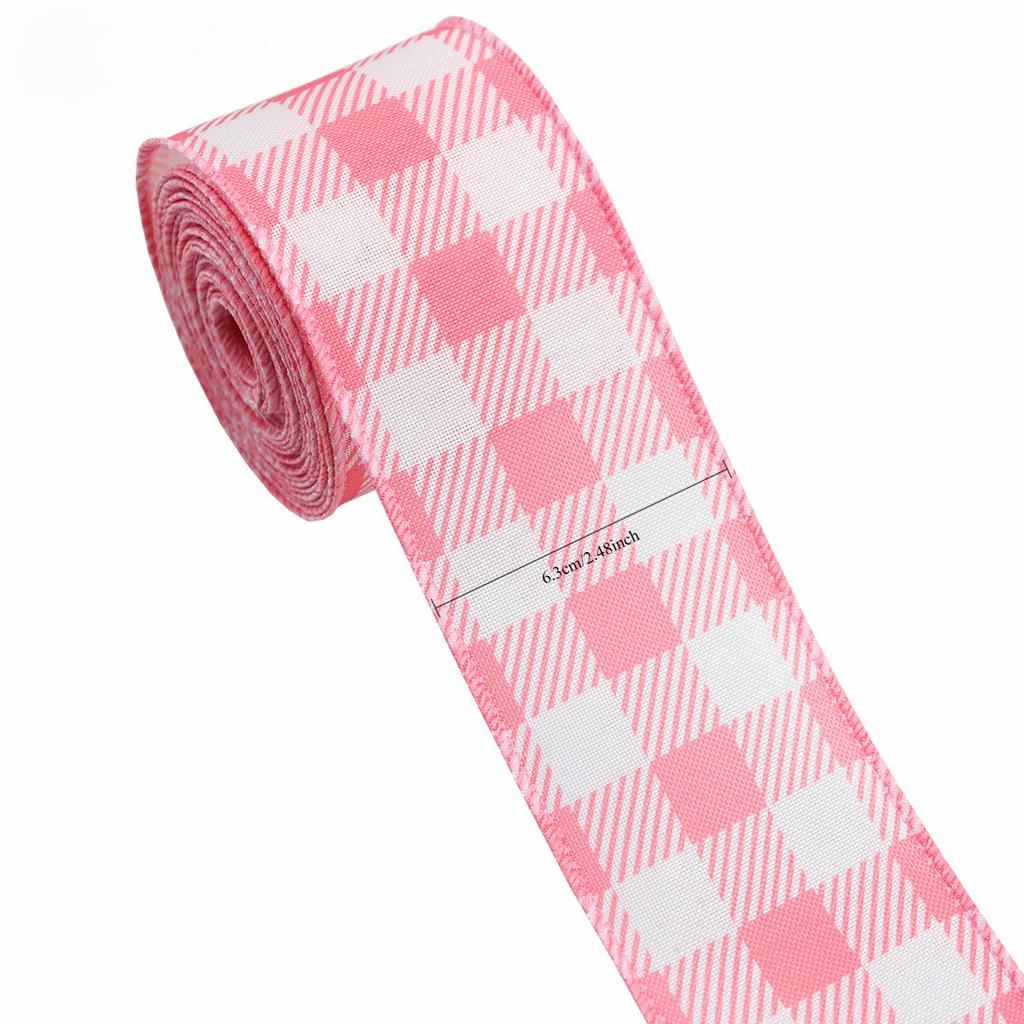 5 ярдов Рождественская Лента Печатная Рождественская Лента из Полиэстера Для Дизайна Ручной Работы Рождественское Украшение Подарочная Упаковка