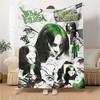 Name Custom Billie Poster Print Flannel Blanket High Quality Warm Comfortable Cover for All Seasons Perfect for Gifts Home Decor