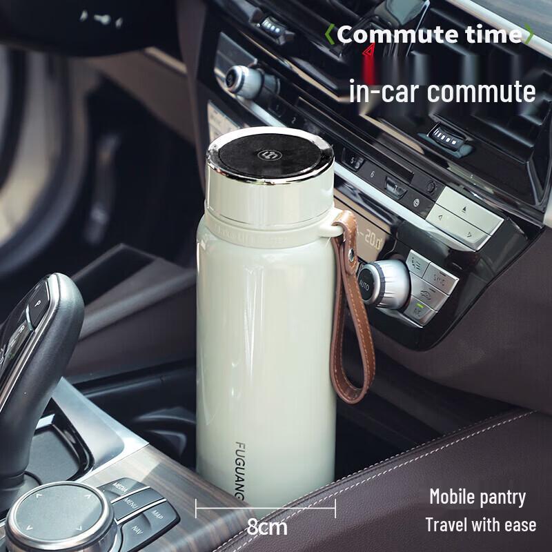 FUGUANG 750ml 316L Stainless Steel Tea Infuser Thermos