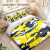Custom Name Bedding Set 3 PiecesNorth Queensland Cowboys Print Duvet Cover + 2 Pillowcases Soft Bed Decor