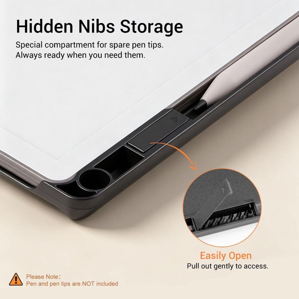 Anti-fall 10.3" Protective Case with Pen Slot Folio Shell Smart Cover for ReMarkable Paper Pure