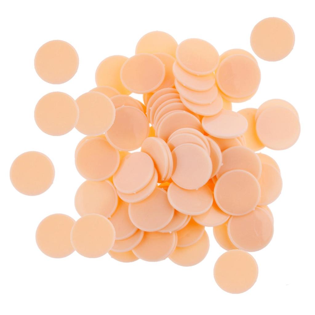 100 штук пластиковых фишек для покера, фишки для бинго, жетоны, игрушки для вечеринки, казино, аксессуар для настольной игры