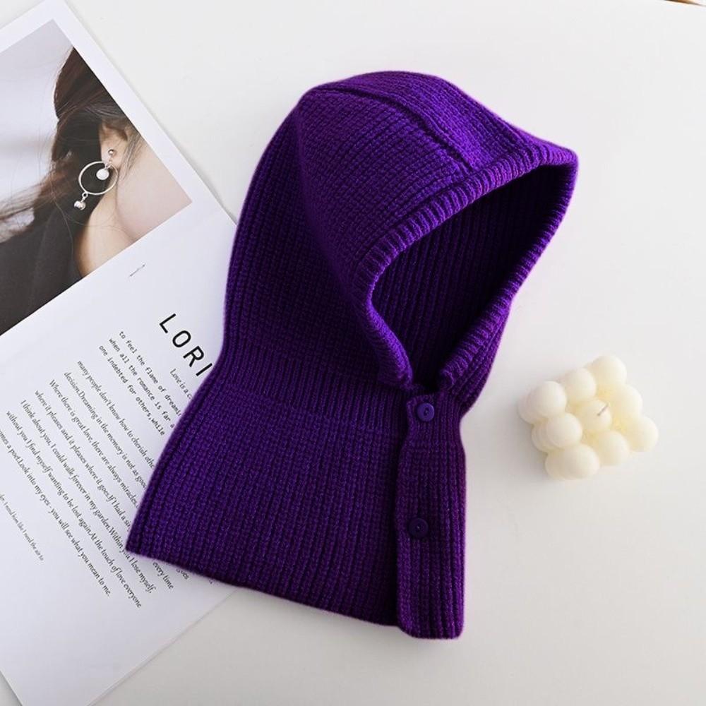 Thickened Kids Balaclava Hat Coldproof Beanie Cap Cute Winter Hat  Newborn Toddler