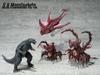 2026 S.H.MonsterArts Годзилла Младший Jr Дестроя Доисторический Эволюция Набор Фигурок Кайдзю