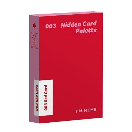Korean Cosmetics Eyeshadow Palette Hidden Card Palette I’mmeme [I’mmeme] (Red Card)