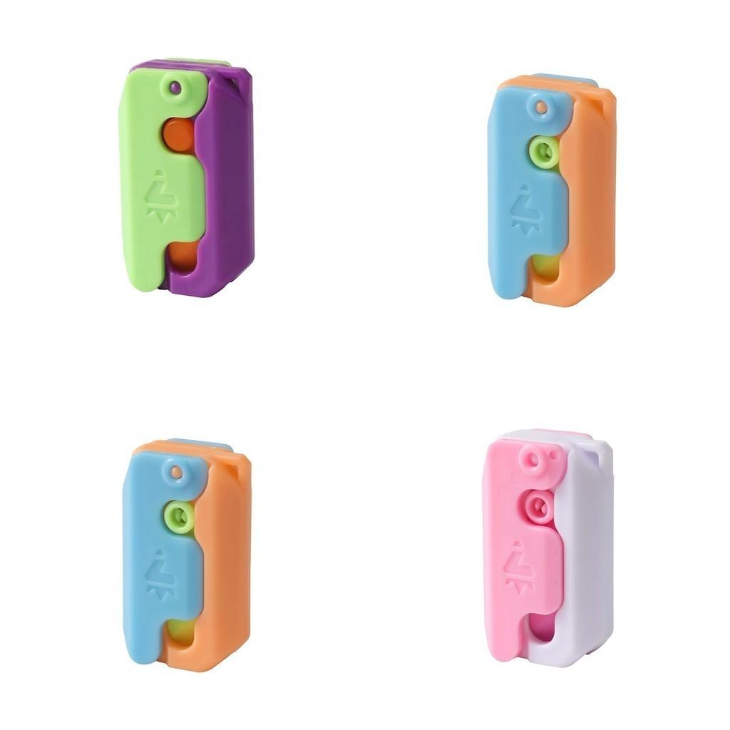 Новая мультяшная 3D гравитационная игрушка-ластик в виде морковки для студентов, креативная канцелярия для снятия стресса, фиолетовая оболочка)