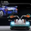 1/32 Pagani Huayra Суперкар Литые и Игрушечные Транспортные Средства Металлическая Модель Автомобиля Амортизатор Звук Свет Коллекция Автомобильные Игрушки Подарок