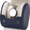 Papten B01501 PU Leather Watch Case Single Travel Portable Blue Organizer