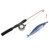 Cat Fishing Cat Extendable Fishing Manual Reel Measures Against Lack of Stress Pet Indoor Game Equipment Fishing Toy, Pole, Teaser, Pole, Design,