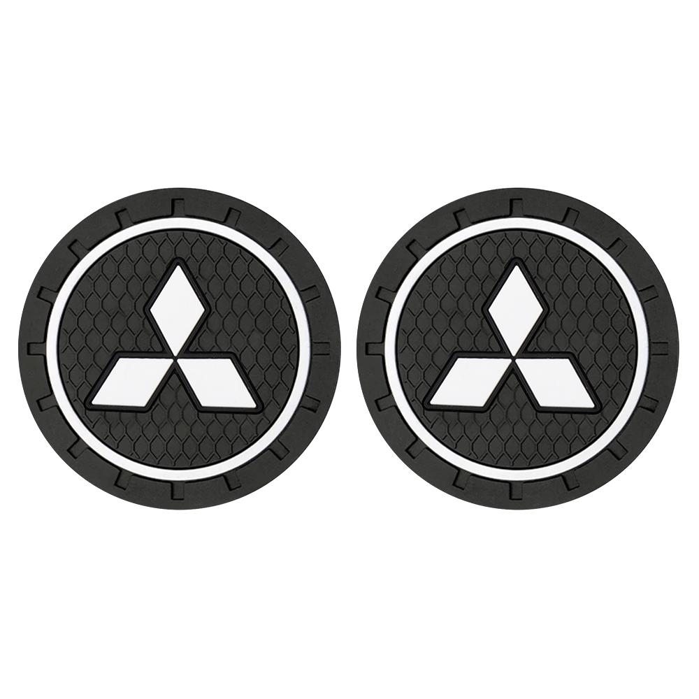 Автомобильный держатель для стакана в салон Нескользящий коврик Подставки под стаканы Для Mitsubishi Lancer Outlander Pajero ASX EX L200 Colt Автоаксессуары