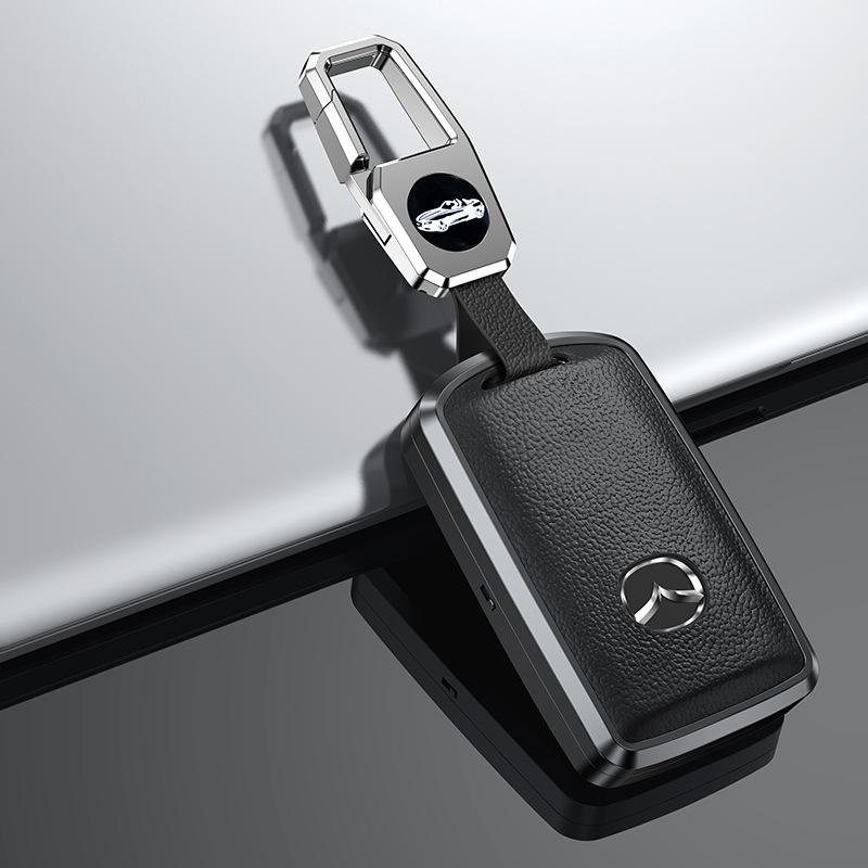 Suitable for Mazda Key Case Onxella Mazda 3 Artez Cx-5/cx-4 Leather Key Case