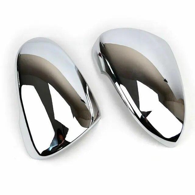 For Hyundai Tucson 2015- 2016 2017 2018  Car Rearview Side Mirror Cover Wing Cap Exterior Door Rear View Case Trim Frame