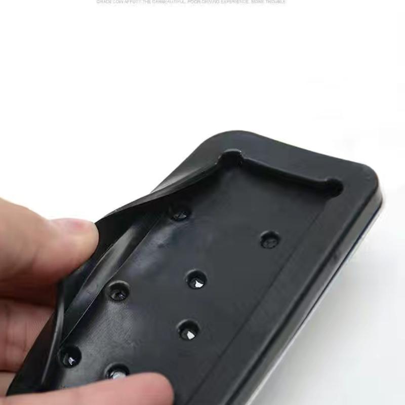 For Ford Ranger T9 Everest 2024 Aluminum Accelerator Pedal Brake Cover Non-slip Mat Car Interior Styling Accessories