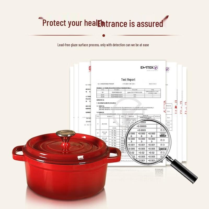 PYREX Chef Series Enamel Pot