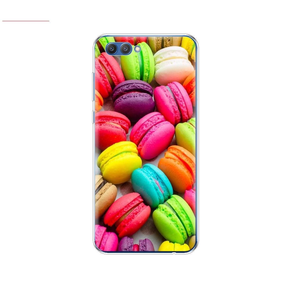 Чехол для Huawei Honor V10 VIEW 10, мягкий силиконовый чехол из ТПУ на заднюю панель телефона для Huawei Honor 10, чехол Etui, защитный чехол с принтом