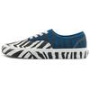 Unisex Authentic Animal Low Top Sneakers White/Black/Blue Vans VN0A5KRDASQ