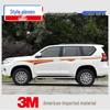 Toyota Prado 10-22 Модели Автомобильная Полоса на Кузов Наклейка на Поясную Линию.