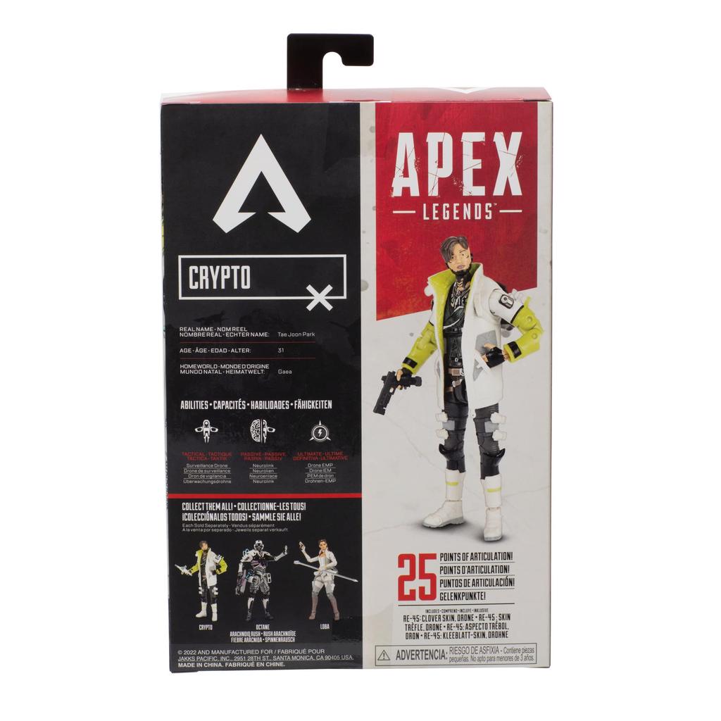 [Officially Licensed Product] Apex Legends 6 Inch Figure Crypto