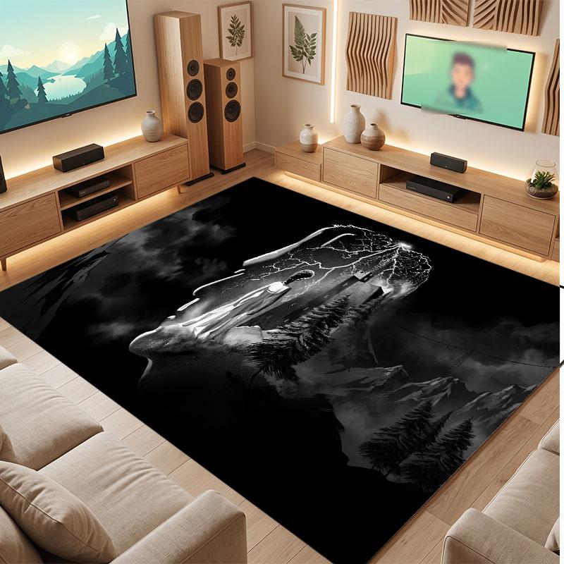 Bride of Frankenstein Rug Soft Thick Non Slip Floor Carpet for Bedroom Living Room Home Decor
