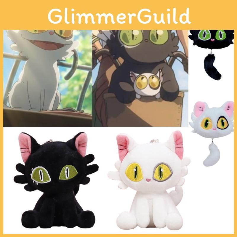 Плюшевый брелок-подвеска для сумки «Путешествие Судзумэ» в виде кота для милого украшения рюкзака