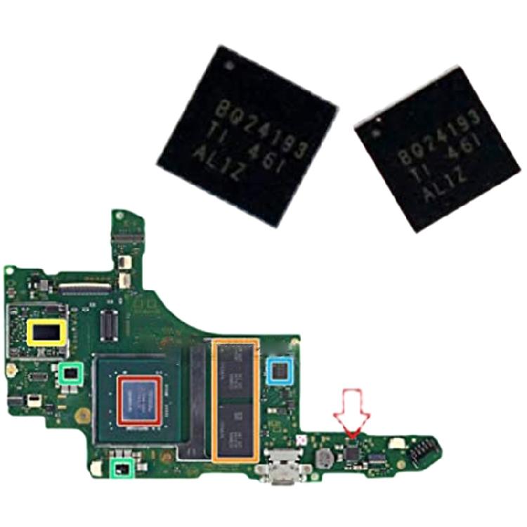 2xBQ24193 Микросхема управления зарядом аккумулятора для ремонта консоли Switch