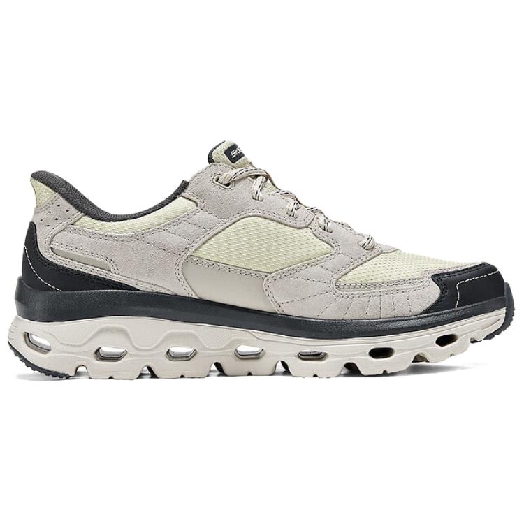 Skechers Уличные Удобные Модные Универсальные Прочные Низкие Уличные Функциональные Ботинки Мужская Обувь Цвет Небеленая Белая 237814-OFWT