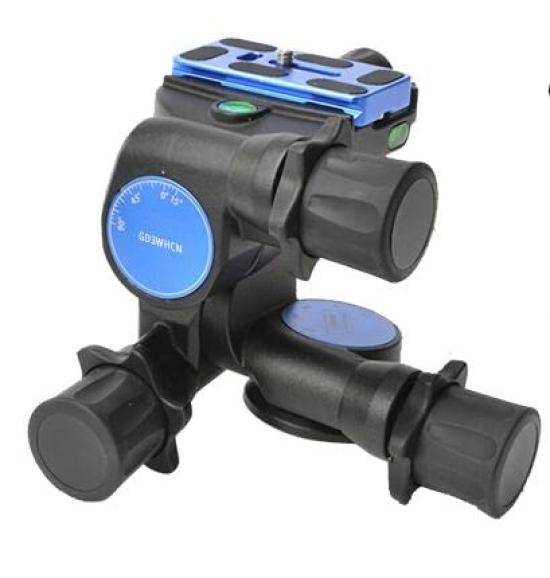 Domestic Benro Geared Head GD3WH Model [Cy-i Support] 3-Way (Latest GD3WHCN)