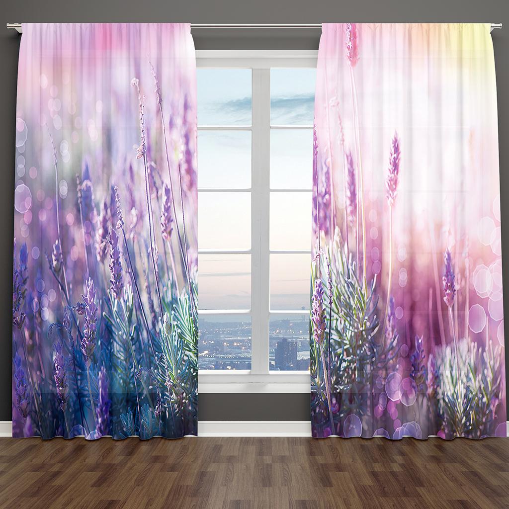 Весенний розовый зеленый цветок свадьба современная роза 3d 2 шт. бесплатная доставка тонкая занавеска для окна для гостиной спальни декор