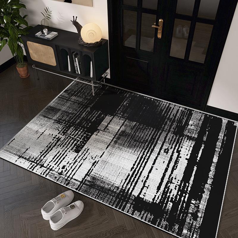 Современный легкий роскошный входной коврик, входной коврик, бытовой дверной коврик, впитывающий нескользящий коврик, пылевой коврик